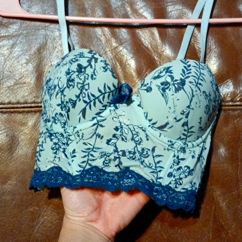 Sexy Blue stretchy bra